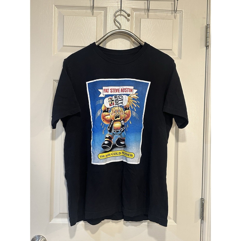 City Wide Fat Steve Austin The Done Cold Stunner T Shirt Size L